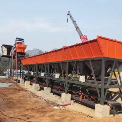 China Mini-Ready Mix Beton-Anlage Überspringen Typ Betonmischanlage Maschine zu verkaufen