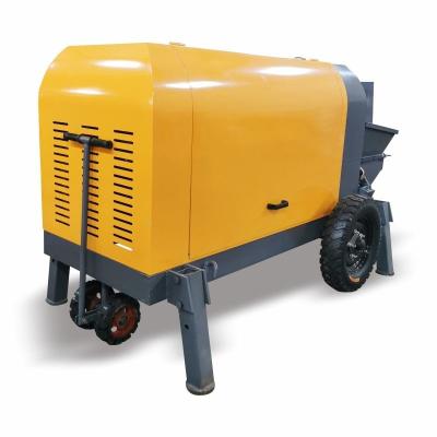 China Cement  Portable Concrete Pump For Sale Tractor Line Electric Small Diesel Hose Mixer Mini Line Pump for sale