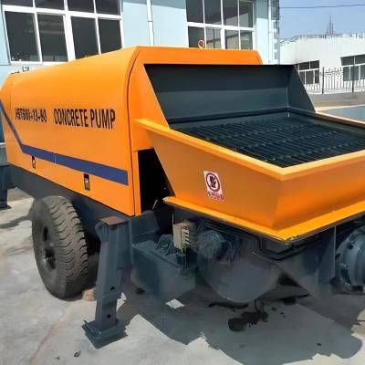 Cina Pompa per calcestruzzo montata su camion Mini pompe per calcestruzzo portatili Pompe idrauliche per cemento in vendita