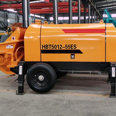 China Mortar Small Concrete Mixer And Pump Line Construction Diesel Mini Concrete Mixer Pump for sale