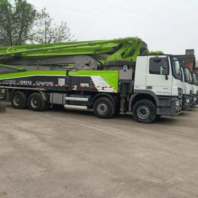 China 37m 48m 56m Used Concrete Boom Pump Trucks For Sale Isuzu Sany Concrete Pump for sale