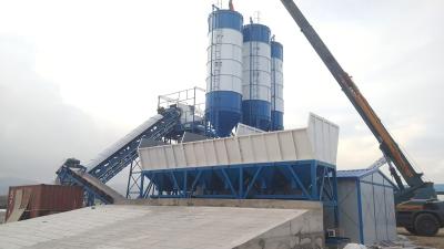 China ZS Series Ready Mixed Cement Concrete Batching Plant 120 180 240 270 m3/h Capacity Electric Diesel Construction New for sale