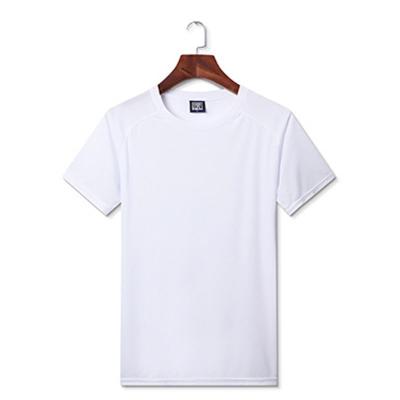 China QUICK DRY Basic Casual Simple Short Sleeve T-shirt White Fitness Cotton Men Sports T-shirt Gym 100% Loose Fit for sale