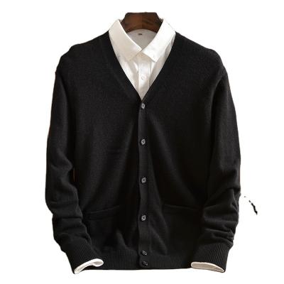 China OEM wholesale men's pattern manufacturer customization cardigan breathable cashmere knitted coat sweater custom logo accepted for sale