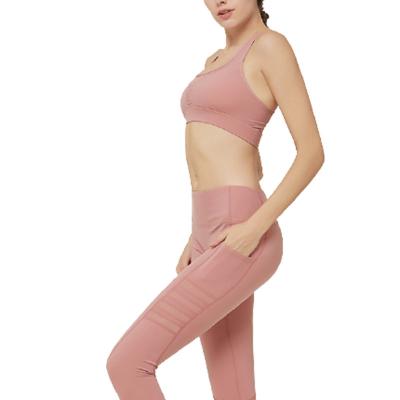 China OEM Breathable Wholesale Pattern Customization Seamless Yoga Pants Women's Navel Elastic Breathable Jacket for sale