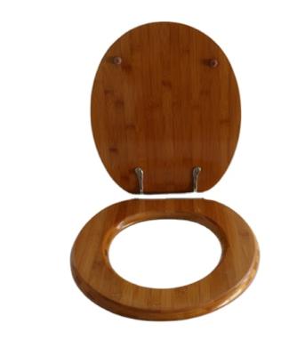 China 2021 new design hot sale modern eco-friendly bamboo toilet seat cover for sale