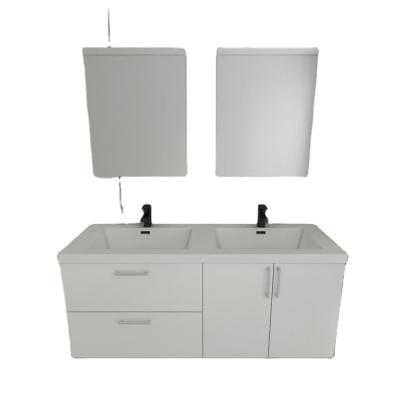 China Custom Bathroom Vanity Furniture Modern White Color 2021 New Style for sale