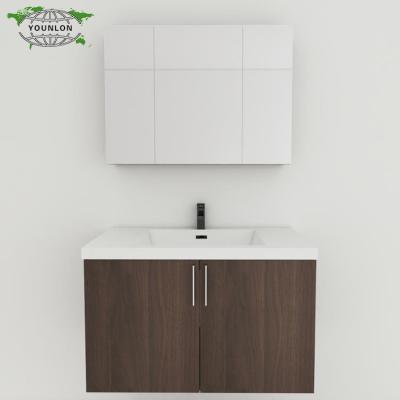 China Modern Standard China MDF Bathroom Vanity Unit Cabinet for sale