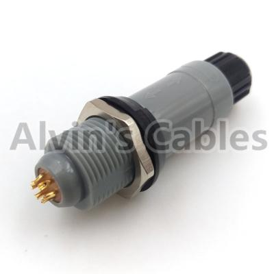 China 6 Pin LEMO Connector Plug And Socket LEMO 1 P PAG / PLG 6 Pin Plastic Series for sale