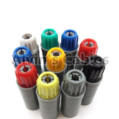 China Plastic Lemo 8 Pin Plug PRG.M.8.PLLC39A Compatible Lemo Connector 8 Pin Male P Series for sale