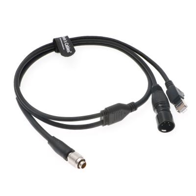 China Cabos de Alvin Hirose de 8 pin masculino para RJ45 e XLR de 4 pin masculino Cat6 High Flex para Sony RCP à venda