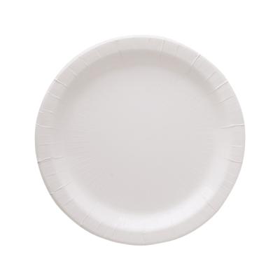 China Paper Plates Disposable White Cake Disposable Dish Food Packaging Tray for sale