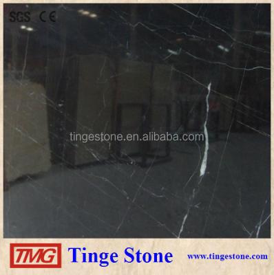 China Good Quality Nero Marquina Marble Wall Tiles At Good Price for sale