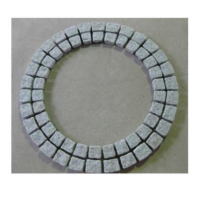 China Modern Exterior Paver Circle Designs White Granite for sale