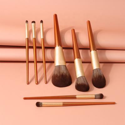 China Best Cruetly Pro Nake Factory Dearl Makeup Neon Personalized Makeup Brush 8 Pcs Silky Soft Free Original Synthetic 2021 for sale