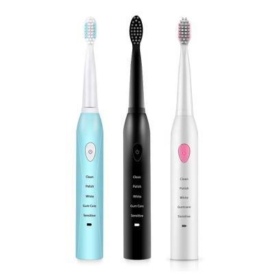 China USB Battery Operated Ultrasonic Oral Charging Electric Toothbrush Toothbrush Smart Sonic Care Teeth Whitening OEM for sale