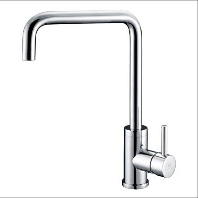 China HIMIXER Faucets Modern Design Stainless Steel Metered Kitchen Faucets Deck Mounted Touch Chrome Faucet for sale