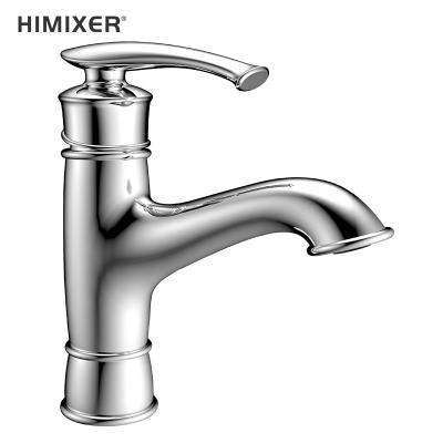 China Luxury Single Handle Metered Deck Mounted Mixer Tap Himixer Kaiping Supplier Brass Faucets for sale