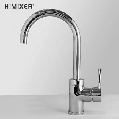 China Modern Brass Modern Metered Faucets HIMIXER Sink Taps Grifo de Cocina Single Handle Kitchen Faucet Kuche Wasserhahn Kitchen Faucets for sale