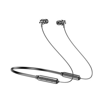 China Sports Stereo Magnetic Running Earphone Neckband Earhook Neckband Earbud Wireless Bluetooth Headset With MIC for sale