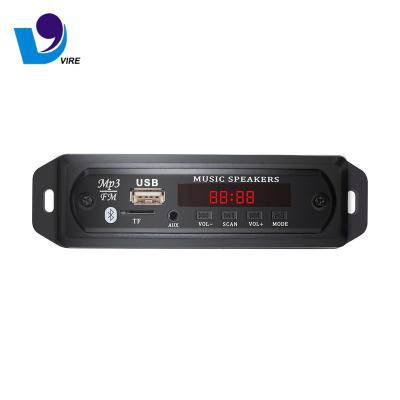 China Resume Function Bluetooth mp3 Player Decoder Board Tf Card Tf Card USB Digital Display MP3 Wireless Remote Module for sale