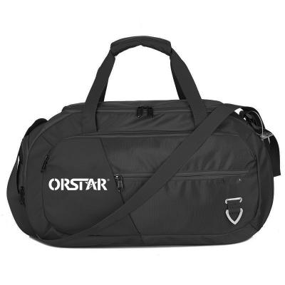 China Custom Fashion Logo Sports Large Travel Sports To Gym Duffel Bag Divider Wet Dry Gym Bag for sale