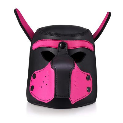 China FUN Sex Toys For Gays BDSM Fetish Bondage Toy For Women Sex Dog Head Hood Toys Adult Woman Sex for sale