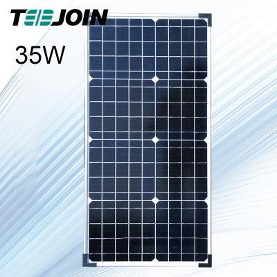 China OEM 35W Waterproof Usb DC Output Solar Panel Generator For Phone Power Bank And Light Charger 156.75mmx156.75mm for sale