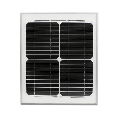 China 18V 10W Mini Solar Panels For Street High Strength Waterproof Portable Glass Light 350*290*15mm for sale