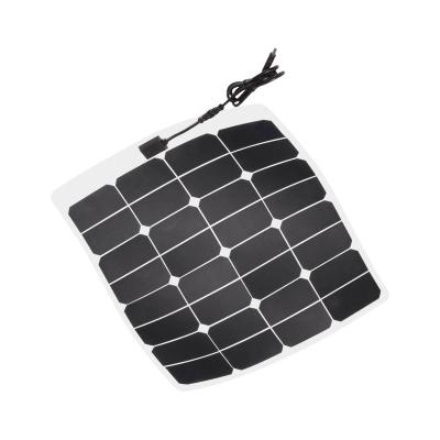 China OEM Portable Solar Panel 50w 18v Solar Panel Charger 12v 50watts Outdoor Charger For Car 560*540*2.6(mm) for sale