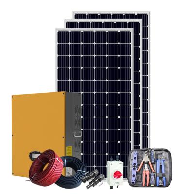 China Home Customized 450 Watt Home Solar Panel System Factory 3000w 500w 300w 450w Mono Cell Solar Panel Manufacturers for sale