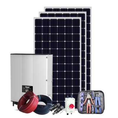 China 30kw 50kw 10000W Full Home Green Energy Off Grid Complete Solar Panel System Manufacturer For Home Generator for sale