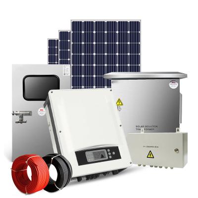 China Teejoin Home 8KW 10KW Off Grid Solar Power System Complete Solar Panel Systems 15KW 220V Home Solar Power System for sale