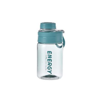 China BPA Sustainable Water Bottles FREE Sports Bottle Clear Drinking Bottle With Handle Strap for sale