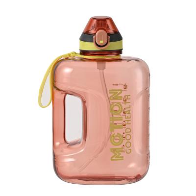 China Custom LOGO Viable 2.7L Factory Cheap Price Large Capacity Plastic Water Bottle Drinking Bottle for sale