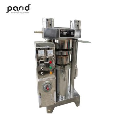 China Black home use stainless steel hydraulic oil press machine new product oil extraction machine/seed oil factory for cold oil/how to make cold oil from hurry for sale