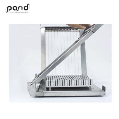 China Commercial Sourcing Chocolate Cutting Machine Soft Candy Square Cheesecake Wire Cutter for sale