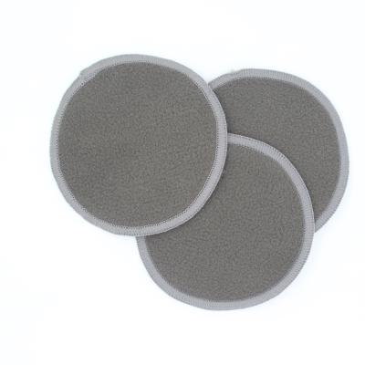 China Factory Made OEM Soft Makeup Cotton Pad Remover Bamboo Charcoal Pads Face for sale