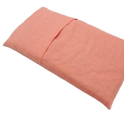 China Hotel Factory Direct Selling Microwavable Eye Case Relaxation Lavender Flaxseed Soft Eye Pillow for sale