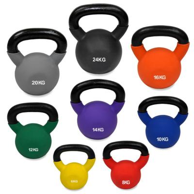 China Home\Gym\Neoprene Vinyl Kettlebell Plastic Kettlebell Sports Performance Neoprene Colorful Cast Iron Kettlebell for sale