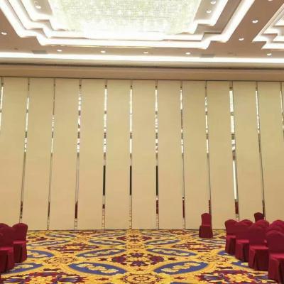 China Modern Conference Room Folding Movable Partition Acoustic Sliding Walls Fireproofing Operable Partition Dividers for sale