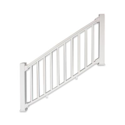 China Factory High Quality Easily Assembled Wholesale Price PVC Railing And Stair Railing for sale