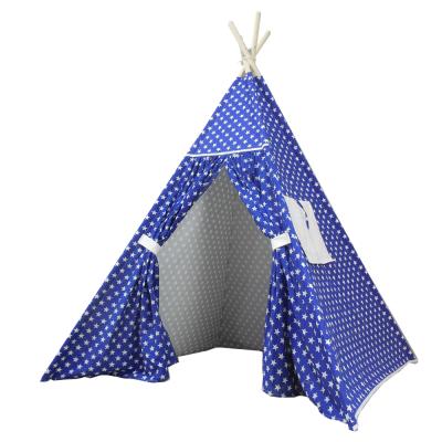 China Toy Safety Standards Teepee Tent Kids House Baby Room Princess Castle Play Tent For Boys Kids Kids Teepee Toy Tent for sale