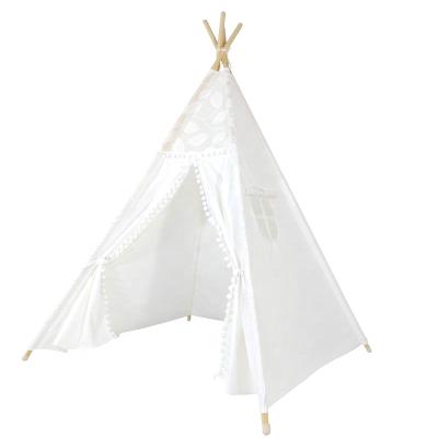 China Toy Safety Standards Kids Teepee Tent for Indoor Outdoor Children Play Lace Tent for sale