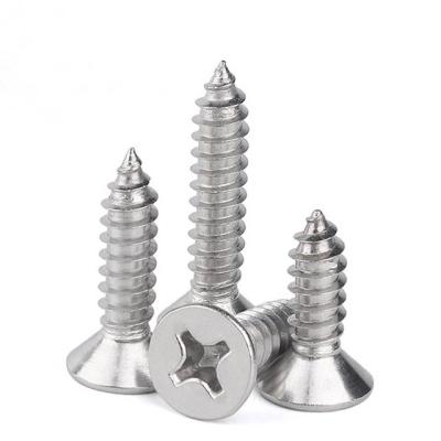 China Flat Supply Directly Price Favorable Widespread Cross Countersunk Flat Head Tapping Screws for sale