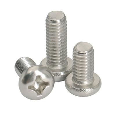 China Wear Hair In A Competitive Price Gb818 Pan Head Phillips Roll Metal Supplies Screw Fasteners Hardware Accessories for sale