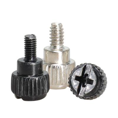 China Good Quality Cylinder Head Supplier M3M4 Step Screw Thumb Screw And Nut Knurled Bolts Restoration Hardware Furniture for sale