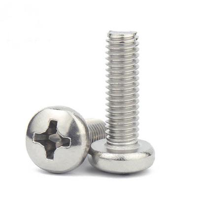 China Round 304 Stainless Steel Hexagon Socket Screw With Pan Head M5 M6 Round Head for sale