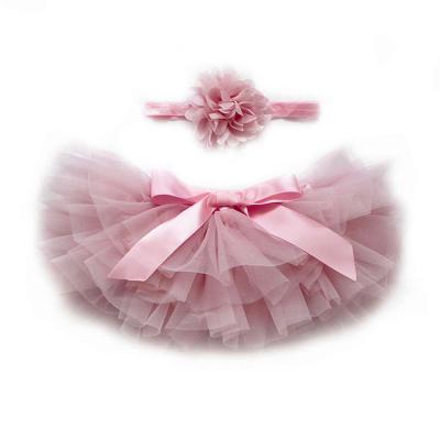 China Breathable Warm Pink Gauze Solid Color Sale Baby Diaper Bloomers Nimble Pants for sale