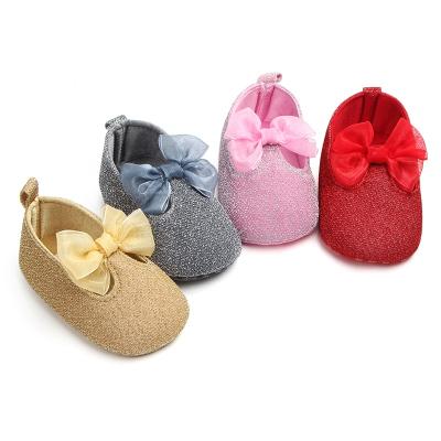 China Anti-slippery Hot Selling Bling Color Led Lovely Soft Sole Infant Baby Walking Shoes for sale